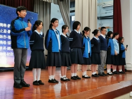 Enlarge 一號候選內閣「星閣」進行自我介紹